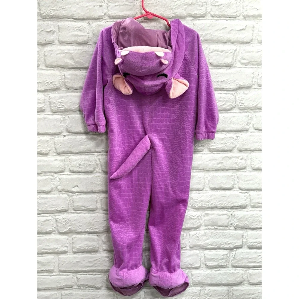 Hippopotamus Halloween Costume Sz 2T/3T Purple Hippo Bodysuit Warm Fast Shipping